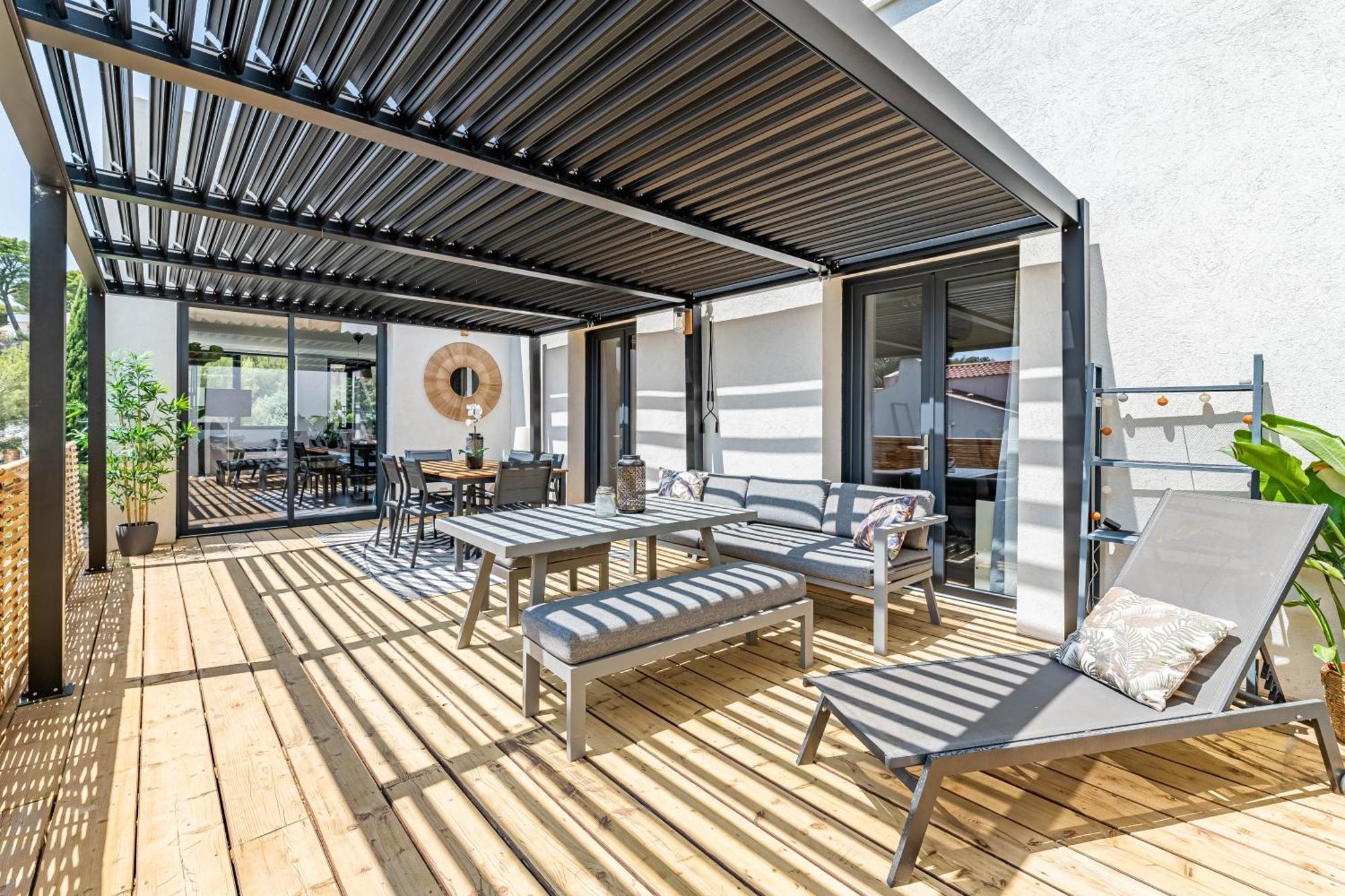 Maison Osmoz Port Pin - Jacuzzi, Clim Par Dodo A Cassis Apartment Luaran gambar