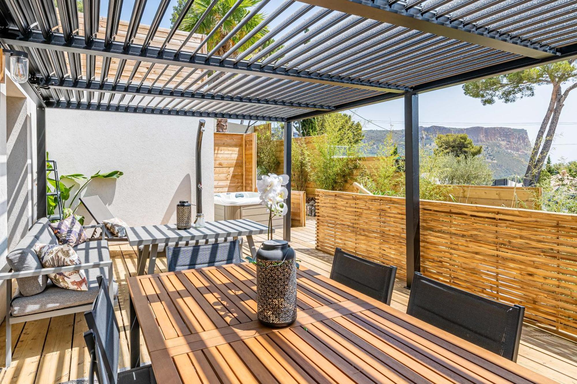 Maison Osmoz Port Pin - Jacuzzi, Clim Par Dodo A Cassis Apartment Luaran gambar